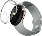 Spigen Kaitse&uuml;mbris Thin Fit, Google Pixel Watch 2 / Watch, l&auml;bipaistev, &otilde;huke,