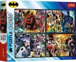 Trefl BATMAN Puslede komplekt, 4x250 osa