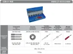 No name FANAR TAPS+DIES set 31cz M3-M12, CZB-31 INOX...