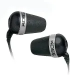 Koss The Plug Headphones Wired Music Black