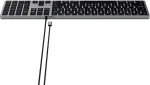 Klaviatuur No name Satechi Slim W3 Keyboard USB-C with numpad (gray)
