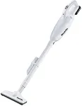 Tolmuimeja MAKITA cordless vacuum cleaner CL108FDSAW, 12V, upright vacuum cleaner (white, Li-ion battery 2Ah)
