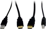 Inter-Tech IPC KVM adapter KT-150H HDMI RJ45 KVM-l&uuml;litile