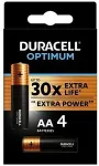 Duracell Optimum AA LR6 batteries blister 4 pieces