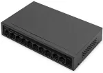 Digitus Switch 8+2Port 10/100 30W FE PoE Unmanaged schwa