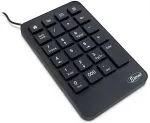 Klaviatuur Inter-Tech Tas Numpad KB-120 mit 23 Tasten, schwarz retail