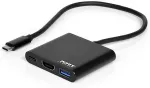 PORT Designs PORT Connect DOCKING MINI TYPE C HDMI + USB3 + USB-C PD Docking Station