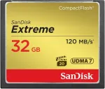 M&auml;lukaart SANDISK MEMORY COMPACT FLASH 32GB/SDCFXSB-032G-G46