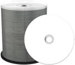 Toorikud No name MediaRange CD-R 700MB 100pcs Proselect wei&szlig; voll metalliesie