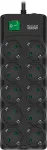 SVEN Surge Protector SF-10E-16 1,8 m, 16A, 3.6kW, (10 sockets with children protection), black