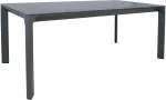Home4you Laud CARVES 180x90xH75cm, antratsiit