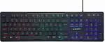 Klaviatuur GEMBIRD | "Rainbow" Backlight Multimedia Keyboard | KB-UML-02 | Keyboard | Wired | US | N/A | Black