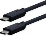 ROLINE 11.02.9077-10 USB cable USB 3.2 Gen 2x2 1.5 m USB C Black
