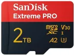 M&auml;lukaart Sandisk CARD 2TB Extreme PRO microsdxc UHS-I V30 A2 Class U3