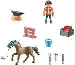 Playmobil - Horses of Waterfall - Hufschmied Ben & Achilles