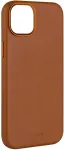 Fixed MagLeather leather case iPhone 15+ brown