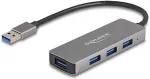 DELOCK 4 Port USB 3.2 Gen 1 Hub mit USB Typ-A Anschluss