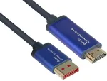 Alcasa Good Connections Kabel DP1.4-St.-HDMI2.0-St. blau 5m