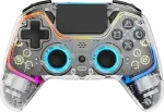 Joystick No name Deltaco Controller Wireless RGB transparent PS4