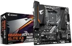 Emaplaat GigaByte Mainboard||AMD B550|Socket AM4|micro ATX|RAM DDR4-SDRAM|4xSlots|Wi-Fi Yes|Bluetooth Yes|2xNumber of M.2 (M) slots|B550M AORUS ELITE AX (REV. 1.4)|B550MAORUSELITEAX1.4