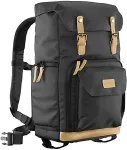 Mantona Camera Backpack Luis retro green