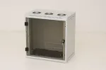 Triton Wall rack RUA 15U/600mm with side panel+glass door