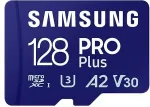 M&auml;lukaart SAMSUNG PRO Plus 128 GB microSDXC-Speicherkarte (2023) mit USB-Adapter