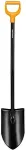 FISKARS SOLID+ XL SHARP SPADE LONG SHAFT