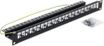 Triton 19" modular patch panel for max. 24 keystones