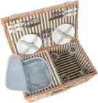 Home4you Piknikukorv GINO 4-le 54x34xH21cm