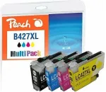 Tooner Peach Tindi kapslid Peach PI500-401 tindiga 4 tk. Asendus K&otilde;rge (XL) tootlikkus Black, Cyan, Magenta, Yellow
