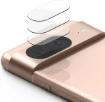 Ringke Tagakaamerate kaitseklaas Google Pixel 8, komplektis 3tk, l&auml;bipaistev,