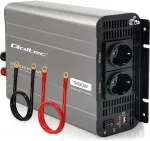 QOLTEC Przetwornica napięcia MS Wave | 12V na 230V | 2500/5000W | USB | Kompatybilna z LiFePO4 GEL AGM