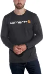 No name Carhartt Core Logo Sweatshirt L/S - carbon