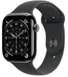 APPLE Watch Series 11&Acirc; GPS + Cellular 46mm&Acirc; Slate Titanium Case with Black Sport Band - M/L