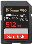 M&auml;lukaart SANDISK SDSDXEP-512G-GN4IN memory card 512 GB SDXC UHS-II Class 10