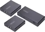 StarTech .COM 2-Port HDMI Extender und Splitter uber CAT6 4K 60Hz bis 70m Lnge 1x2 HDMI uber Netzwerkkabel-LAN Kabel Verteilerkit