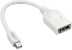 Lindy Mini-DisplayPort an Displayport Adapterkabel M/F 0.15m