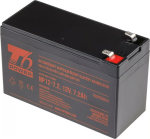T6 POWER Battery NP12-7.2, 12V, 7.2Ah, F2