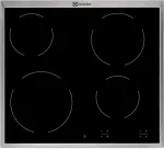 Pliidiplaat Electrolux EHF16240XK hob Black Built-in Zone Ceramic hob 4 zone(s)