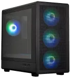 Korpus Zalman M5, mATX Mini Tower PC Case, 120mm ARGB x 4, Black