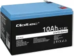 QOLTEC LiFePO4 Lithium Iron Phosphate Battery | 12.8V | 10Ah | 128Wh | BMS