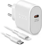 Sbs Vooluadapter 20W Kit Lightning