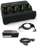 ZEBRA 3600 BATTERY CHARGER KIT 4 SLOT CHARGER