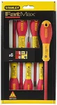 Stanley FATMAX 6 piece Insulated Slotted Phillips set