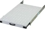 Digitus riiul 1HE 30x483x720mm kuni 65kg hall, t&otilde;mmatav