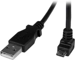 StarTech.com 2m USB2.0 A - micro B m/m, 2.0, USB A, Micro-USB B, Black