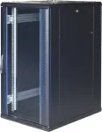 TOTEN SystemG 19" kapp 22U 600x1000 klaasuks metallist taga 800kg