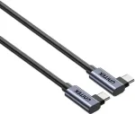 UNITEK C14147ABK01-1M - USB C 90&deg;/90&deg; PD 100W M/M 1M