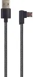 2GO USB Lade-/Datenkabel "Deluxe" Micro-USB 100cm schwarz